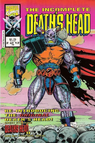 The Incomplete Death's Head #2 by Marvel Comics