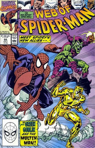 Web of Spider-Man #66 by Marvel Comics