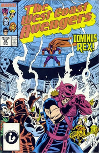 West Coast Avengers #24 by Marvel Comics