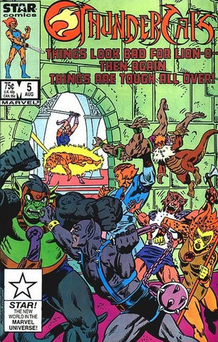 Thundercats #5 by Marvel Comics