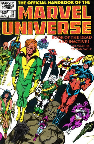 Official Handbook To Marvel Universe - 013