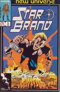 Star Brand #5 by Marvel Comics - New Universe
