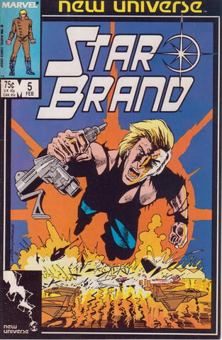Star Brand #5 by Marvel Comics - New Universe