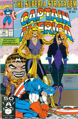 Captain America #388 by Marvel Comics