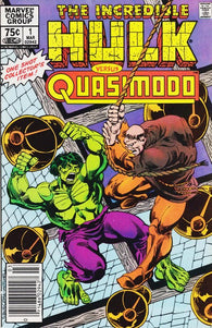 Hulk VS Quasimodo #1 by Marvel Comics