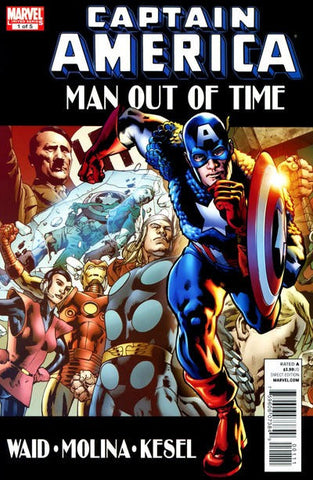 Captain America Man Out Of Time - 01