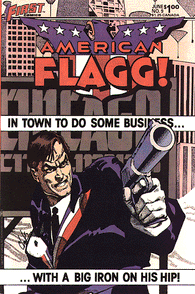 American Flagg! #9 by First Comics