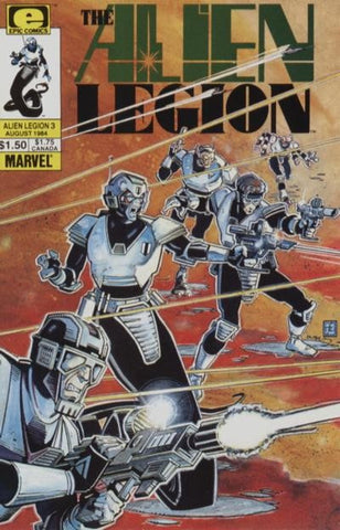 Alien Legion #3 by Epic Comics