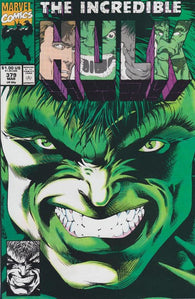 Incredible Hulk #379 by Marvel Comics