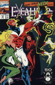 Excalibur #33 by Marvel Comics