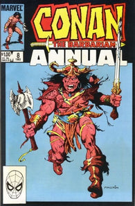 Conan The Barbarian Annual #8 by Marvel Comics