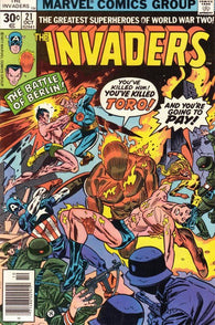 Invaders #21 by Marvel Comics