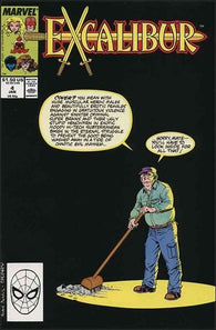 Excalibur #4 by Marvel Comics