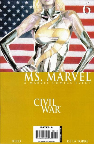 Ms. Marvel #6 from Marvel Comics - Civil War