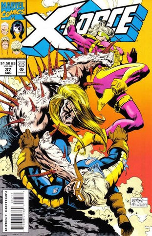X-Force #37 by Marvel Comics