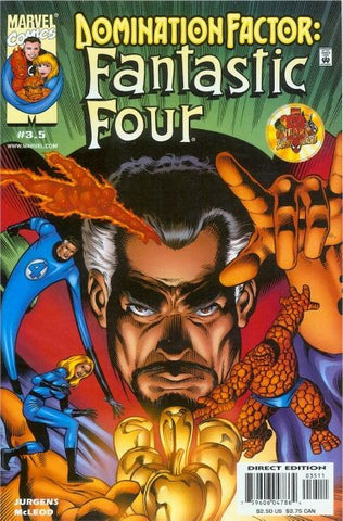 Domination Factor Fantastic Four #3 by Marvel Comics