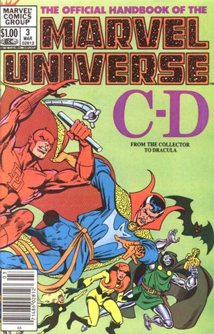 Official Handbook To Marvel Universe - 003