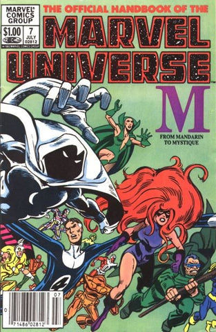 Official Handbook To Marvel Universe - 007