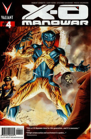 X-O Manowar #4 by Valiant Comics