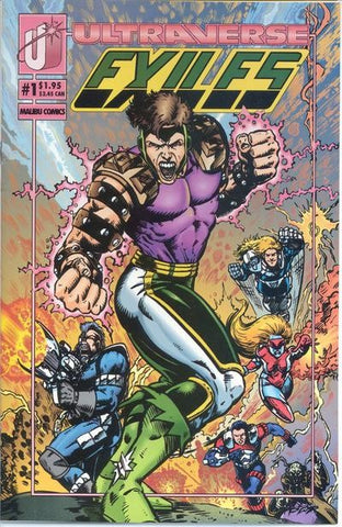 Malibu Exiles #1 by Malibu Comics