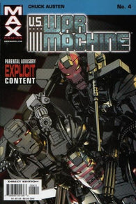 US War Machine #4 by Marvel Comics