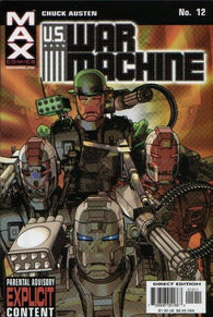 US War Machine #12 by Marvel Comics
