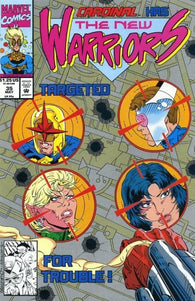 New Warriors #35 by Marvel Comics