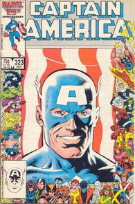 Captain America #323 by Marvel Comics