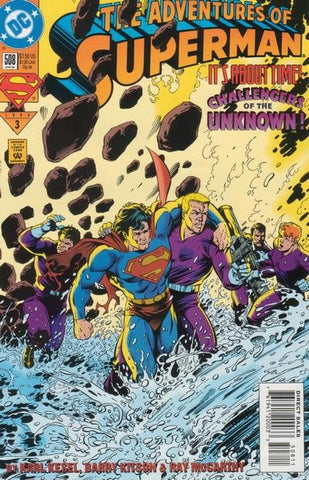 Adventures Of Superman #508 by DC Comics