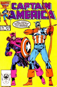 Captain America #317 by Marvel Comics