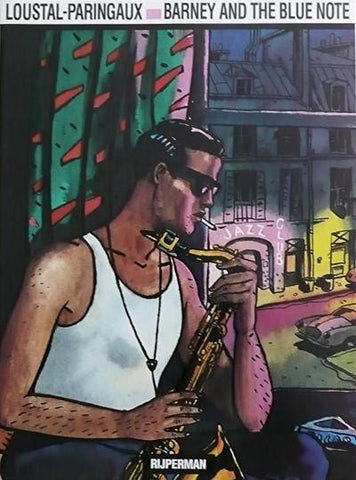 Barney and the Blue Note Graphic Novel by Fantagraphics