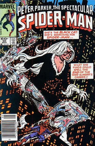 Spectacular Spider-Man #90 by Marvel Comics Black Cat