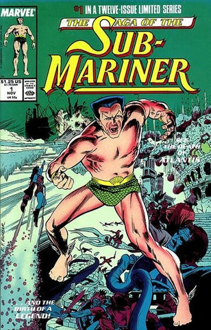 The Saga Of The Sub-Mariner #1 by Marvel Comics