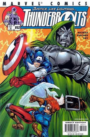 Thunderbolts #52 by Marvel Comics