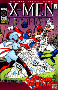 X-Men Archives Captain Britain #4 by Marvel Comics