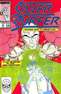 Silver Surfer #21 by Marvel Comics