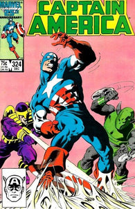 Captain America #324 by Marvel Comics
