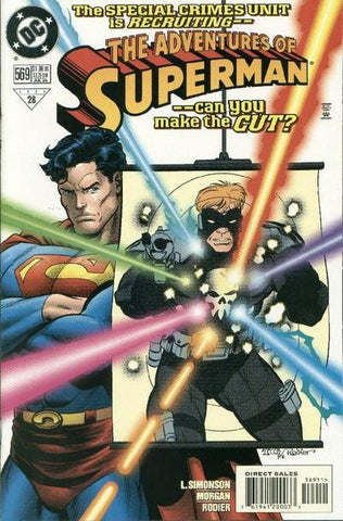 Adventures Of Superman #569 by DC Comics