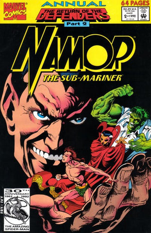 Namor The Sub-Mariner Annual #2 by Marvel Comics - Defenders