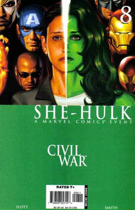She-Hulk #8 By Marvel Comics - Civil War