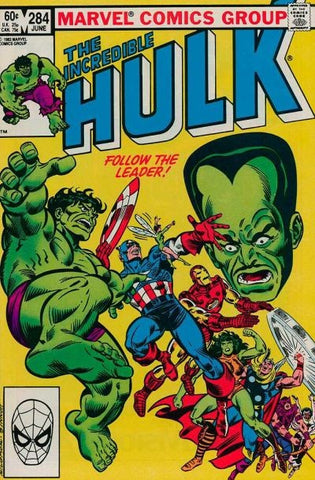 Incredible Hulk #284 by Marvel Comics