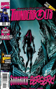 Thunderbolts #21 by Marvel Comics