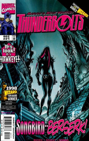 Thunderbolts #21 by Marvel Comics