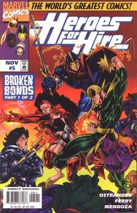 Heroes For Hire #5 by Marvel Comics