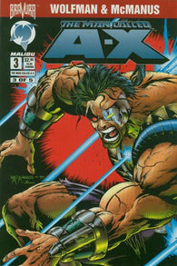 Man Called A-X #3 by Malibu Comics