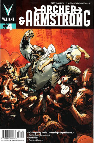 Archer and Armstrong #4 by Valiant Comics