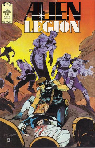 Alien Legion #2 by Epic Comics