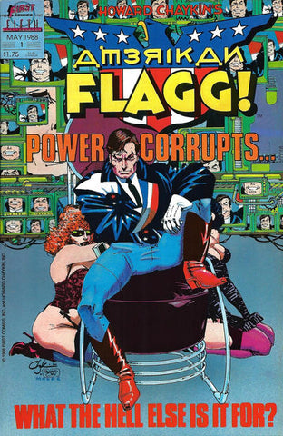 American Flagg! #1 by First Comics