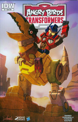 Angry Birds Transformers #1 by IDW Comics