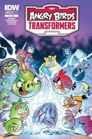 Angry Birds Transformers #1 by IDW Comics